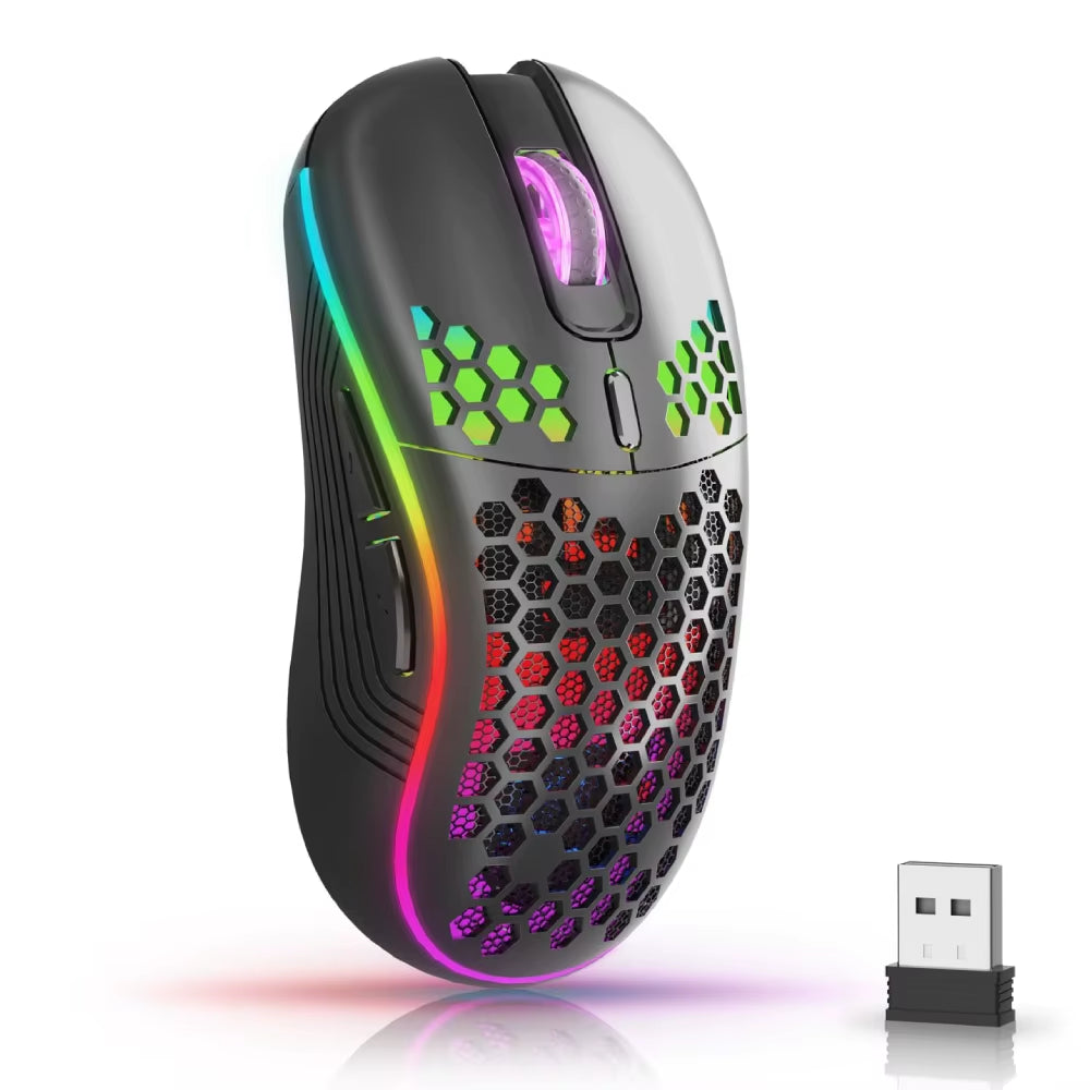 Mouse Inalámbrico RGB para Gaming