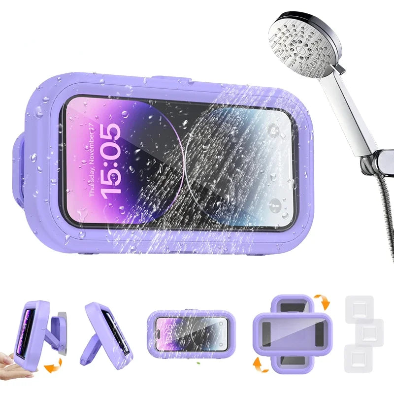 Soporte de Celular Impermeable para Ducha