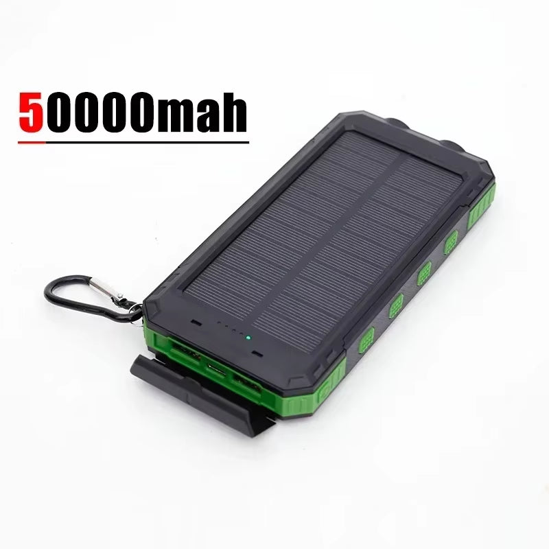 Power Bank Solar de Alta Capacidad 200000 mAh
