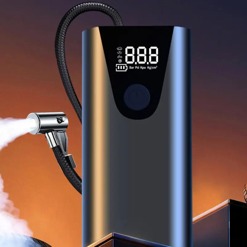 Compresor de Aire Eléctrico para Auto y Bicicleta
