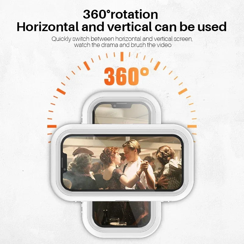 Soporte de Celular Impermeable para Ducha