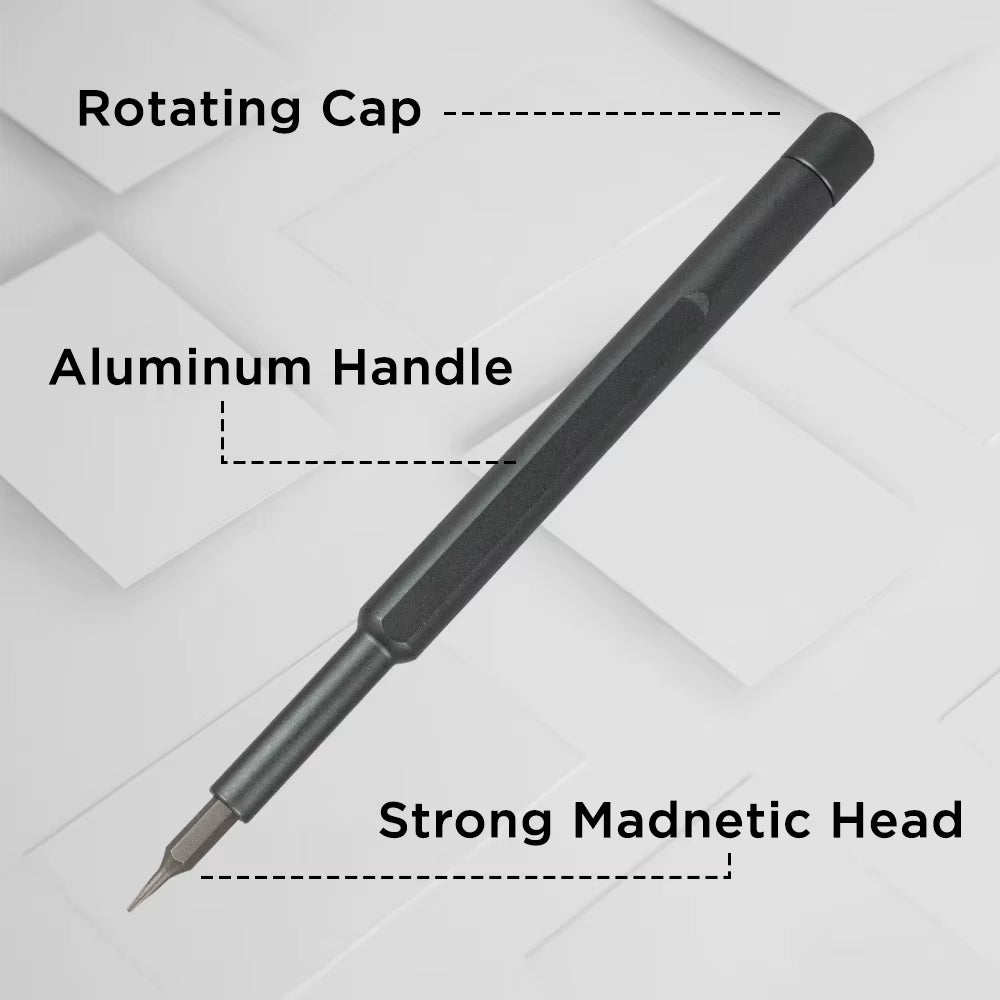 Kit de Destornilladores de Precisión Magnéticos 63 en 1