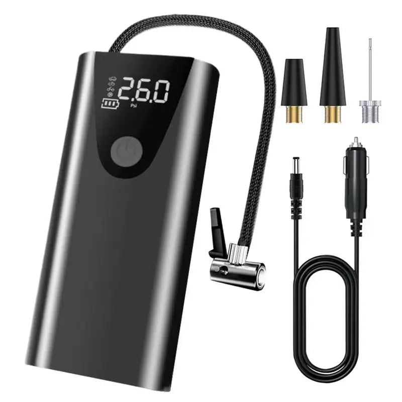 Compresor de Aire Eléctrico para Auto y Bicicleta