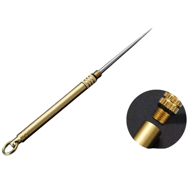 Palillos de Titanio Portátiles con Llavero