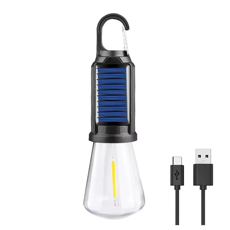 Lámpara Solar LED Recargable para Camping