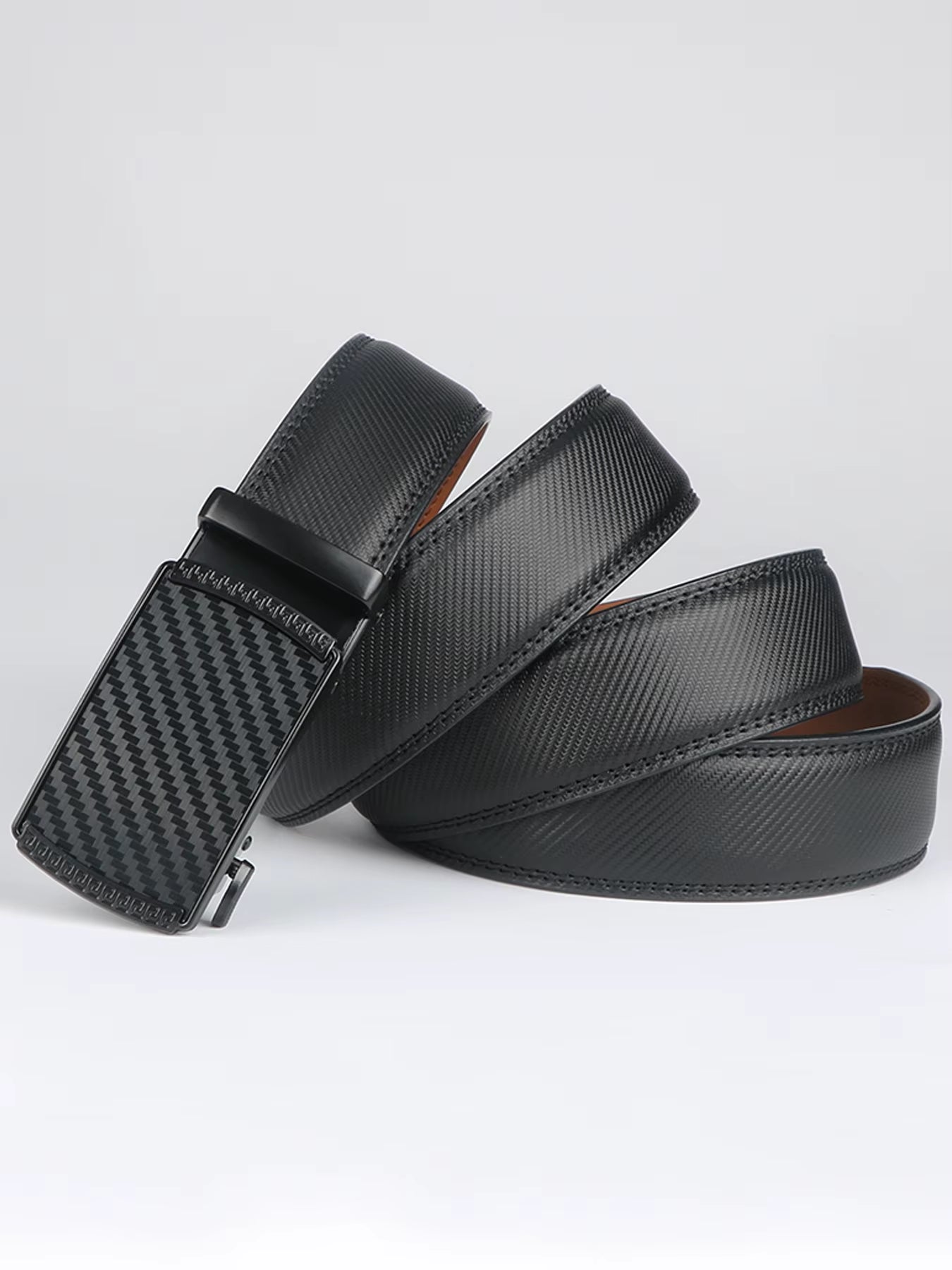 Cinturón Elegante de Cuero Auténtico para Hombre