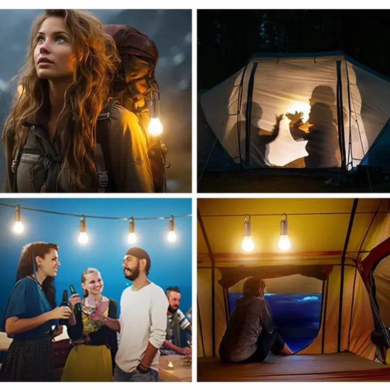 Lámpara Solar LED Recargable para Camping