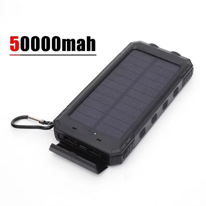 Power Bank Solar de Alta Capacidad 200000 mAh