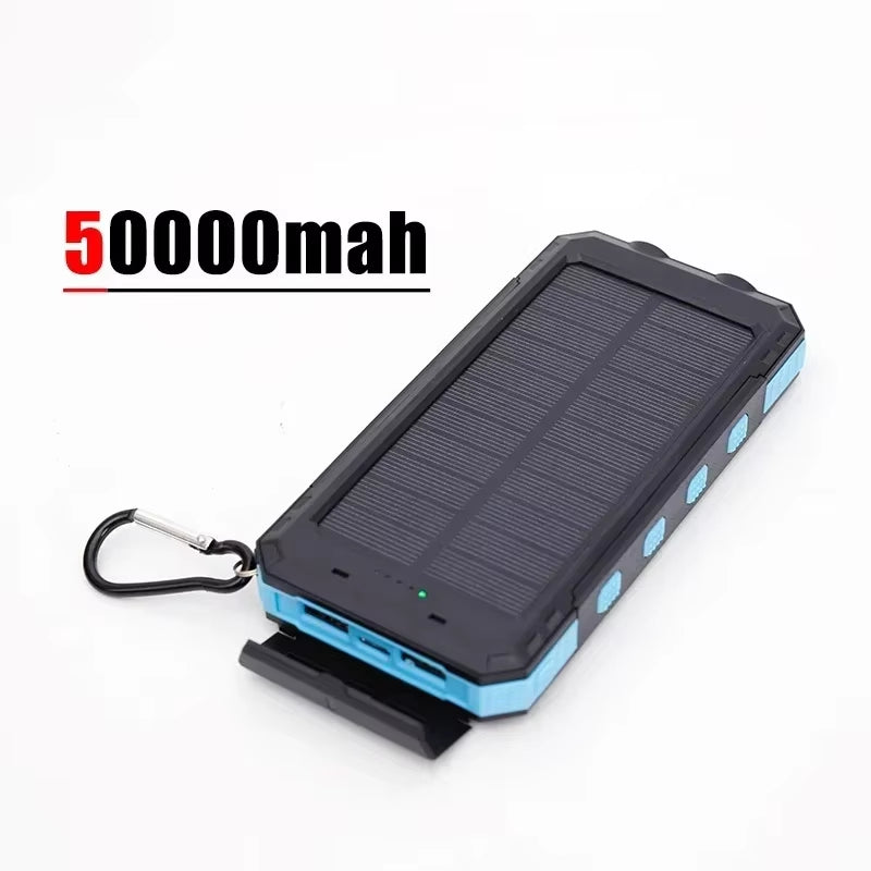 Power Bank Solar de Alta Capacidad 200000 mAh