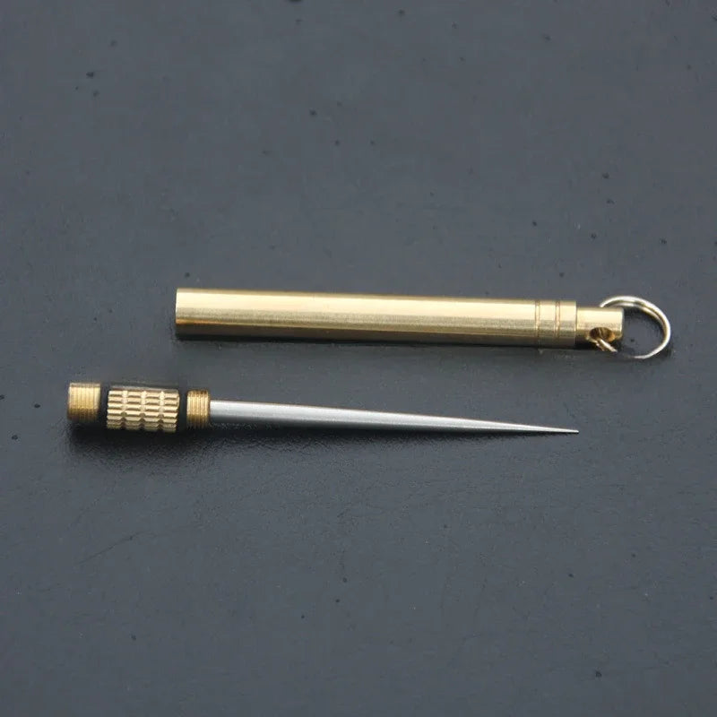 Palillos de Titanio Portátiles con Llavero