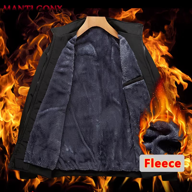 Abrigo de Invierno para Hombre con Forro Térmico