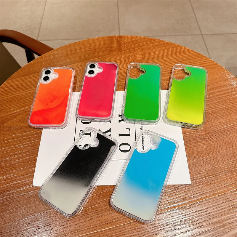 Funda de Quicksand Luminosa para iPhone