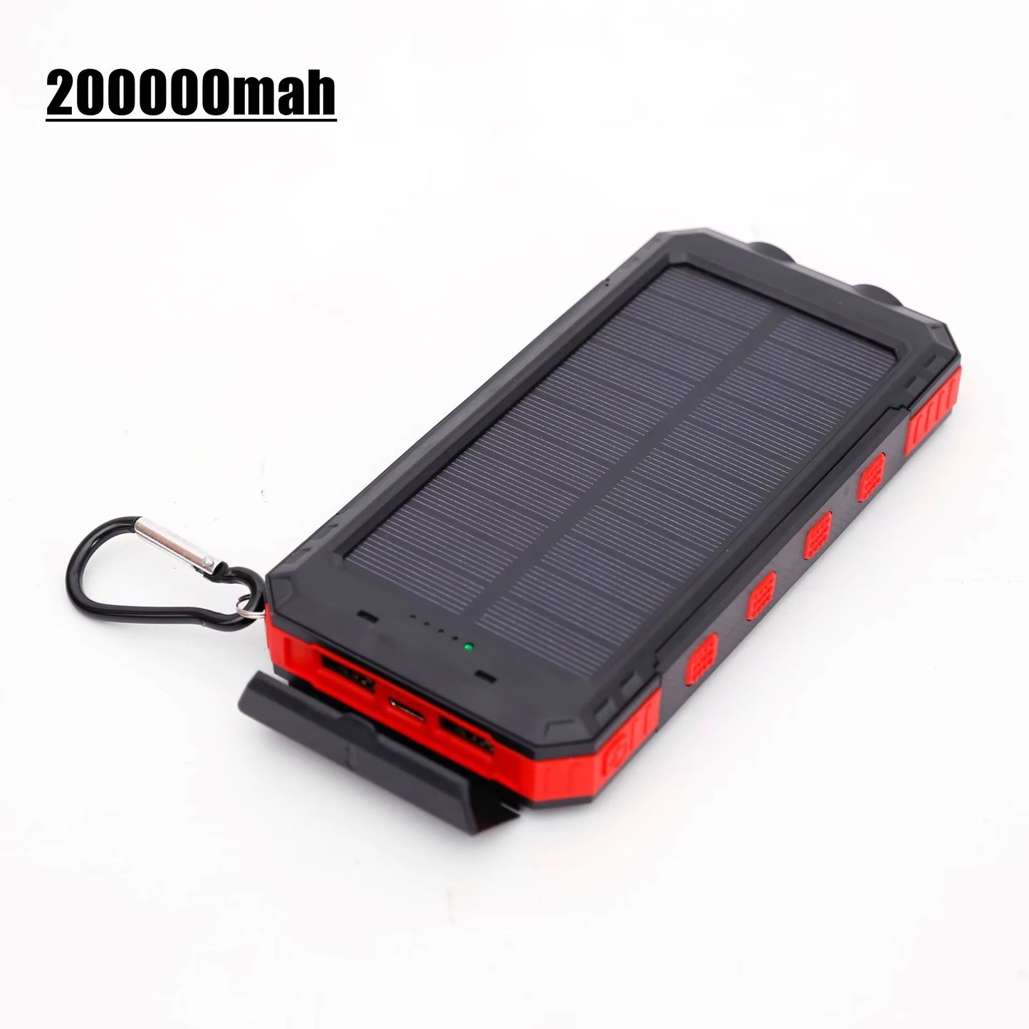Power Bank Solar de Alta Capacidad 200000 mAh